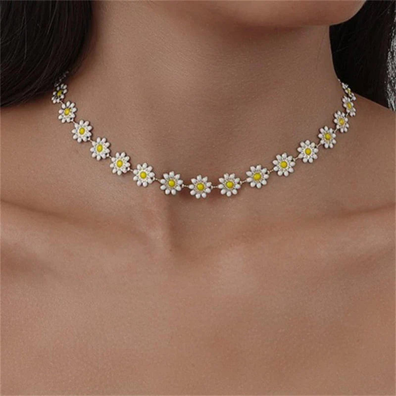 Collier de Marguerites en Or