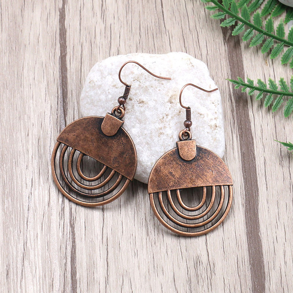 Boucles d’oreilles Vintage en Bronze