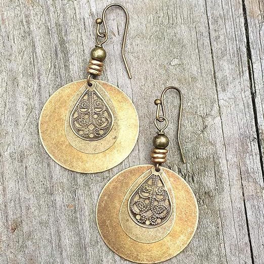 Boucles d'oreilles en Or Vintage