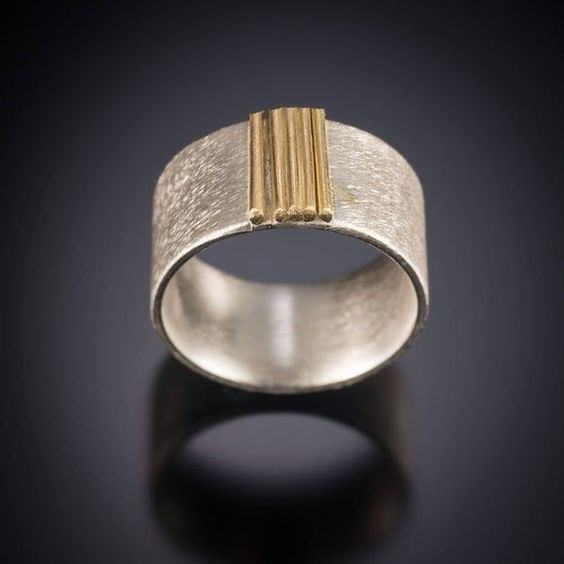 Bague en plaqué or d'époque