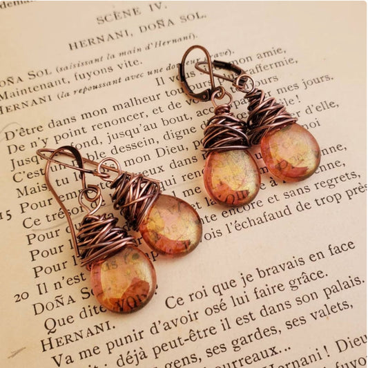 Boucles d'oreilles Firefly Boho