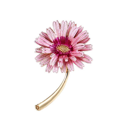Broche Fleur de Marguerite en Or