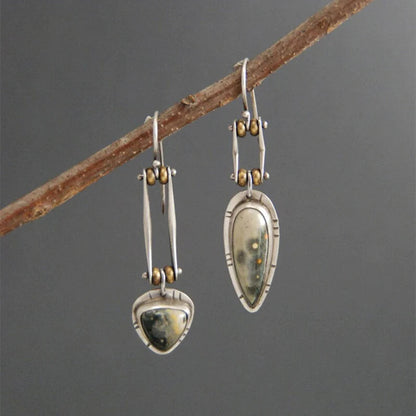 Longues Boucles d'Oreilles Mécaniques Style Punk