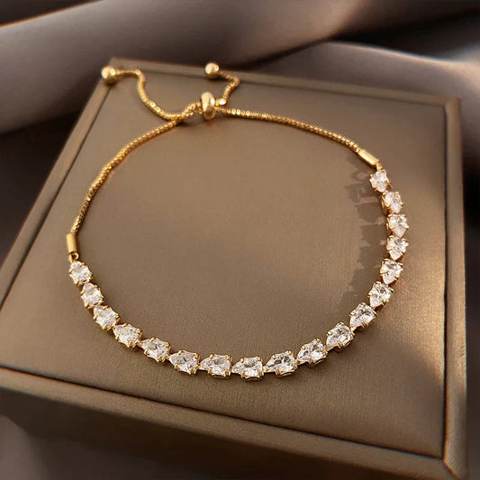 Bracelet en Or avec Zirconium