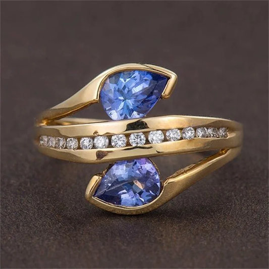 Bague saphir élégante